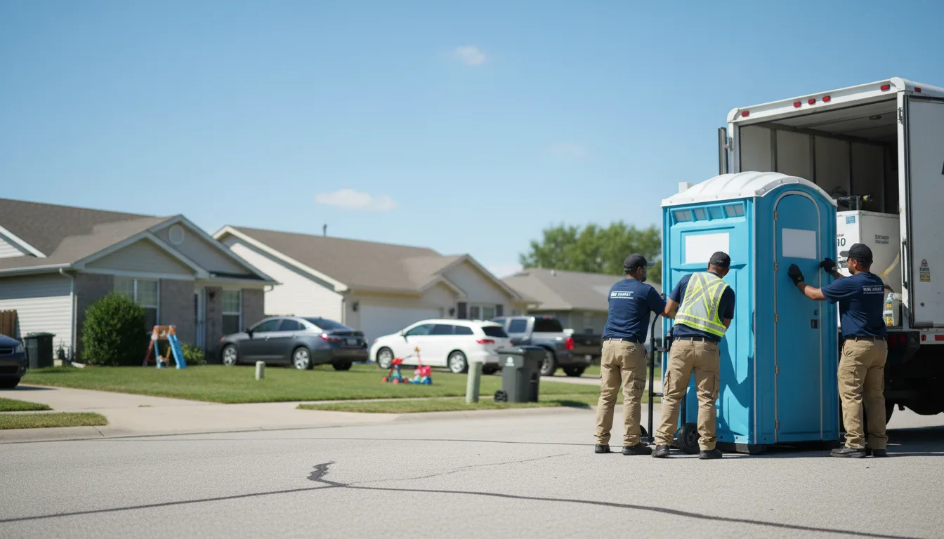 Standard Porta Potty Rentals in Canton, IL near me